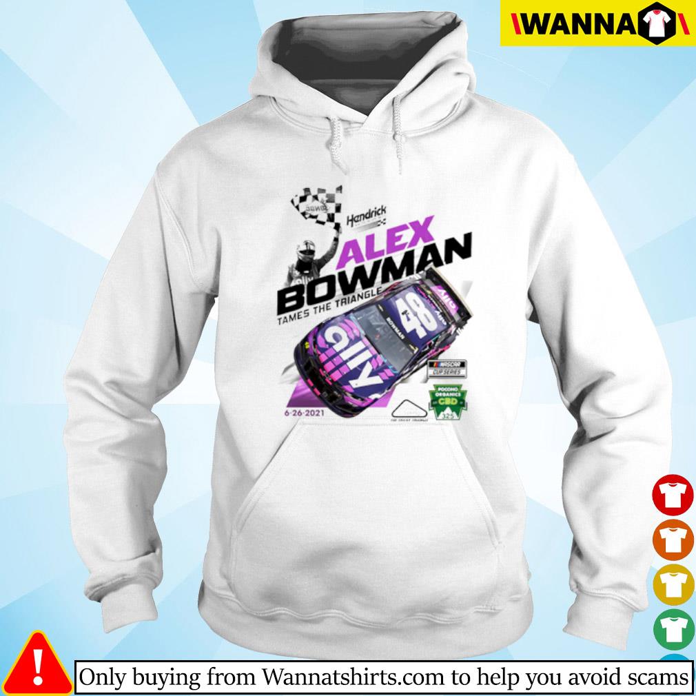 Wannatshirts Alex Bowman Checkered Flag 2021 Pocono Organics Cbd 325 Race Win Shirt Dá»± An Ä'áº£o Kim CÆ°Æ¡ng