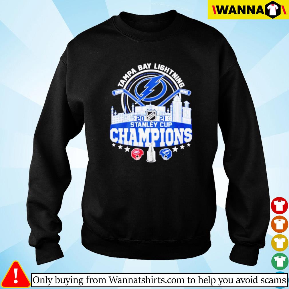 Tampa Bay Lightning 2021 Stanley Cup Champions shirt ...