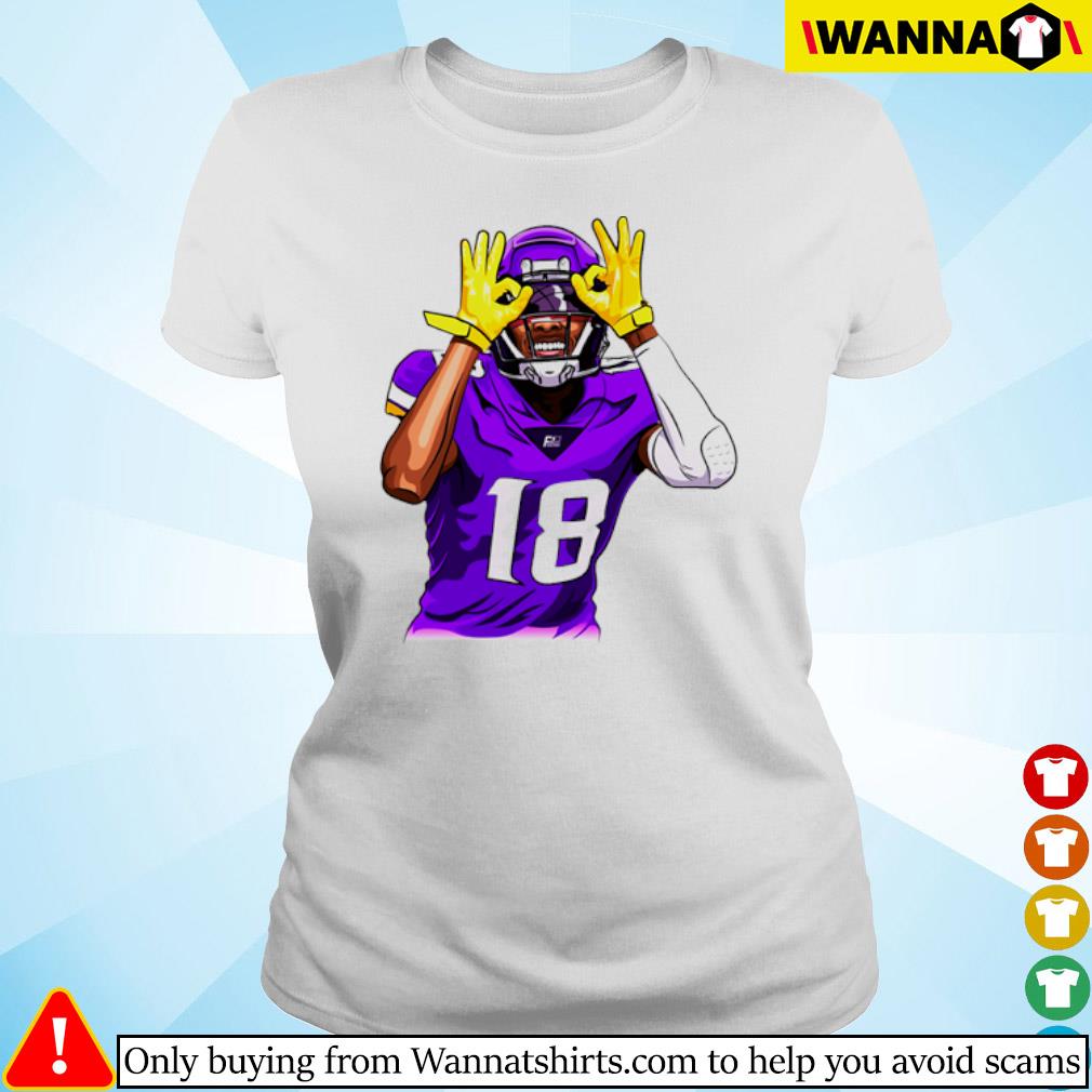 Justin Jefferson Minnesota Vikings hit' em with the Griddy signature retro  shirt, hoodie, sweater, long sleeve and tank top