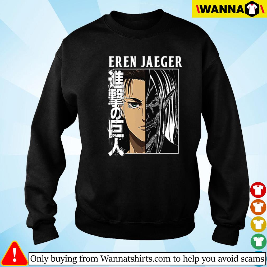 Attack On Titan Eren Jaeger Split T-Shirt