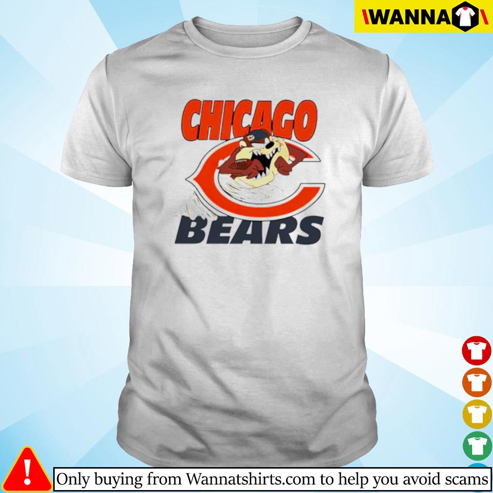 Sean Doolittle Wearing Tazmanian Taz Devil Chicago Bears Shirt - Limotees