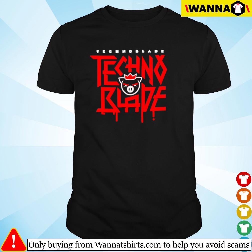 Original Technoblade Pig logo shirt