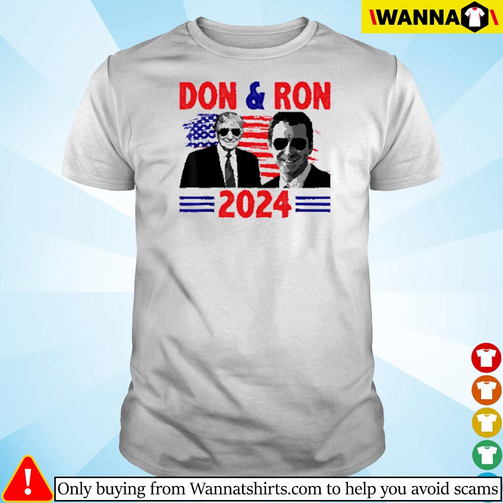 Funny Trump DeSantis Don and Ron 2024 shirt