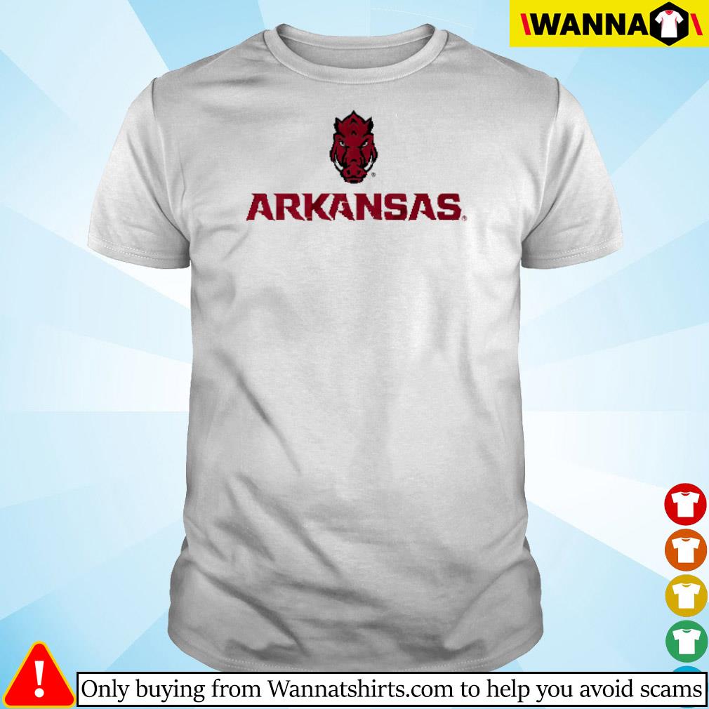 Wordmark Arkansas Razorbacks shirt