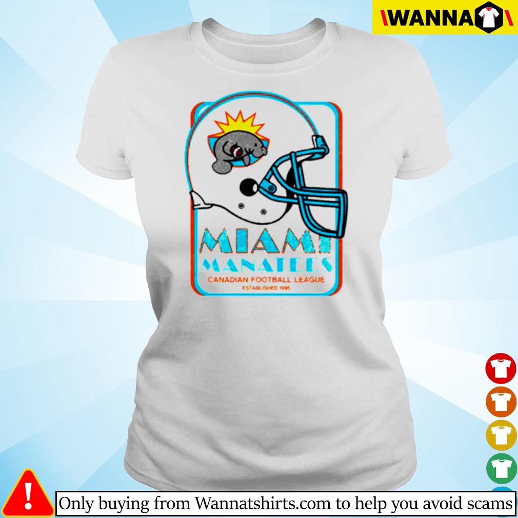 Miami Manatees Football, Vintage CFL Apparel