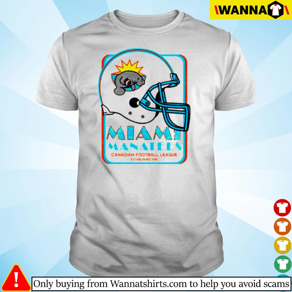 Miami Manatees Football, Vintage CFL Apparel