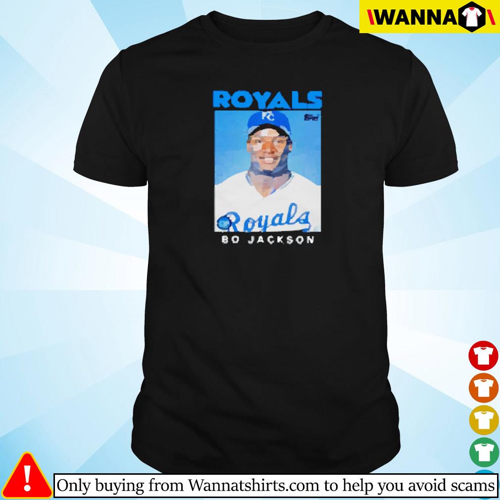 Awesome Royals Topps Bo Jackson shirt