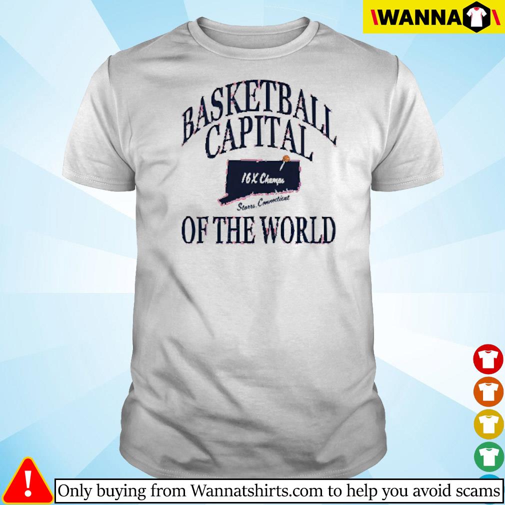 Top Uconn Huskies basketball capital of the world shirt