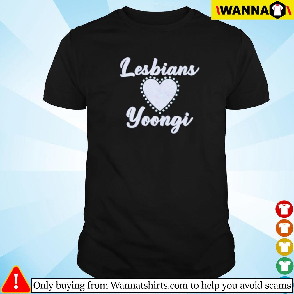 Best Lesbians love Yoongi shirt
