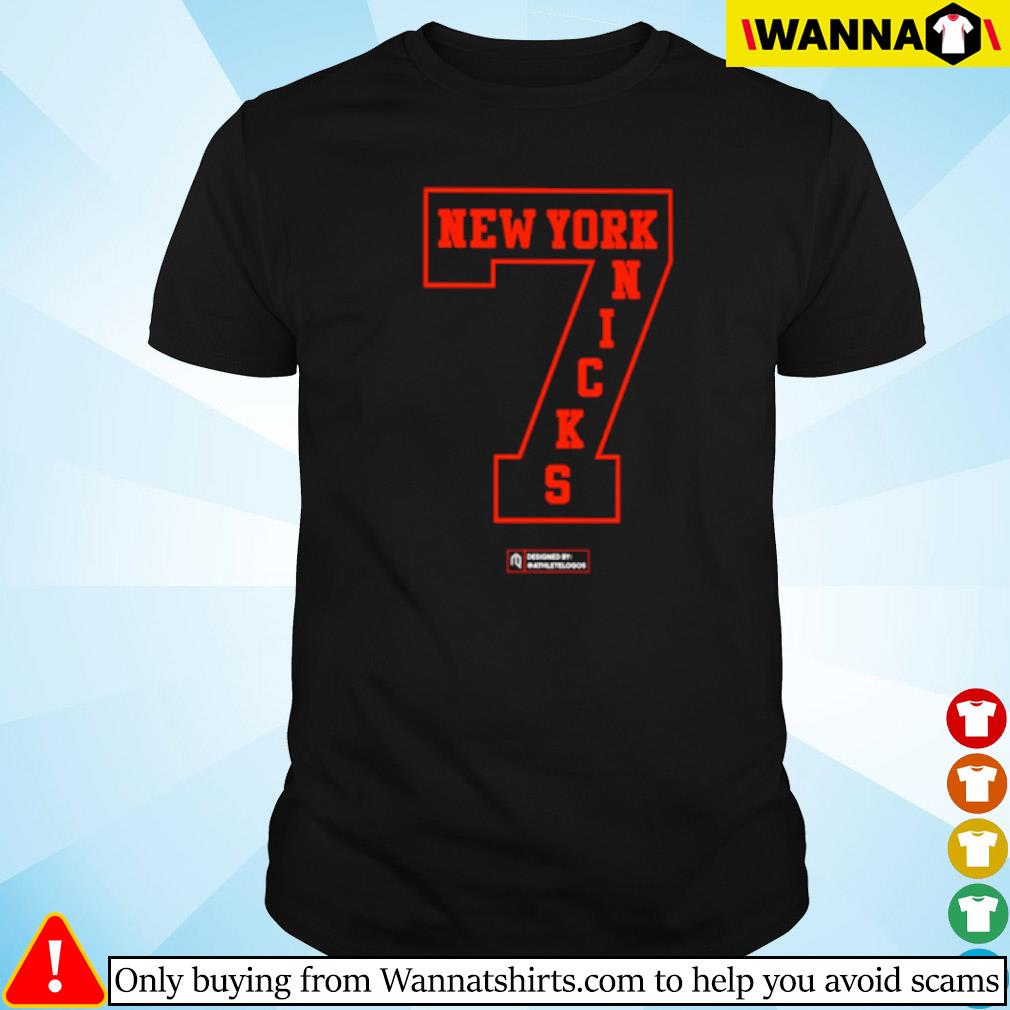 Funny Athletelogos New York Knicks in 7 shirt