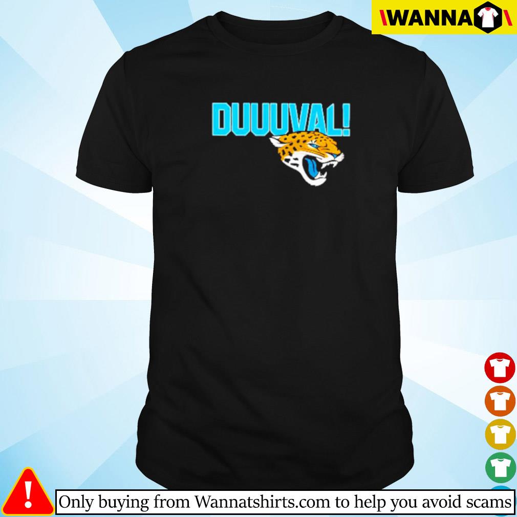 Funny Jacksonville Jaguars logo duuuval shirt