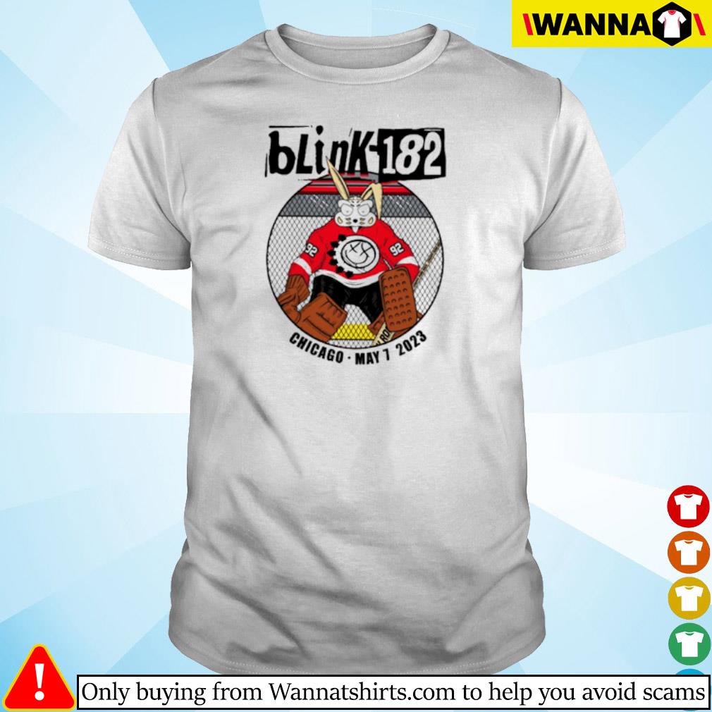 Official Blink 182 Chicago May 7 2023 shirt