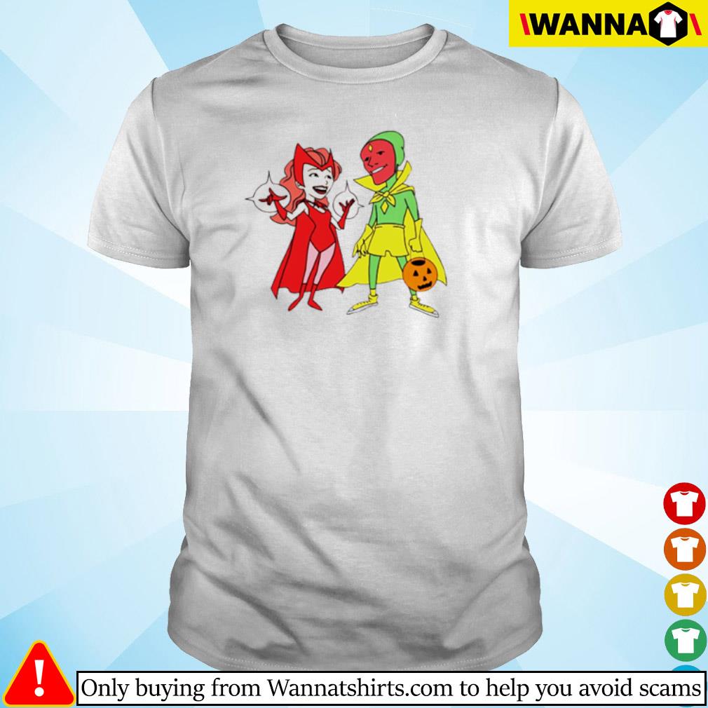 Top Wandavision Scarlet witch and Vision shirt