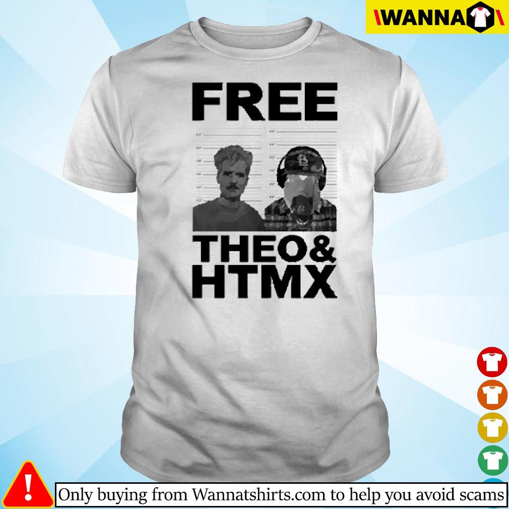 Awesome Free Theo& Htmx shirt