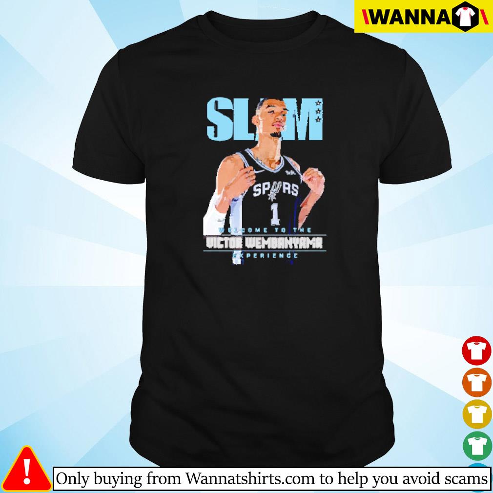 Awesome Slam welcome to the Victor Wembanyama experience shirt