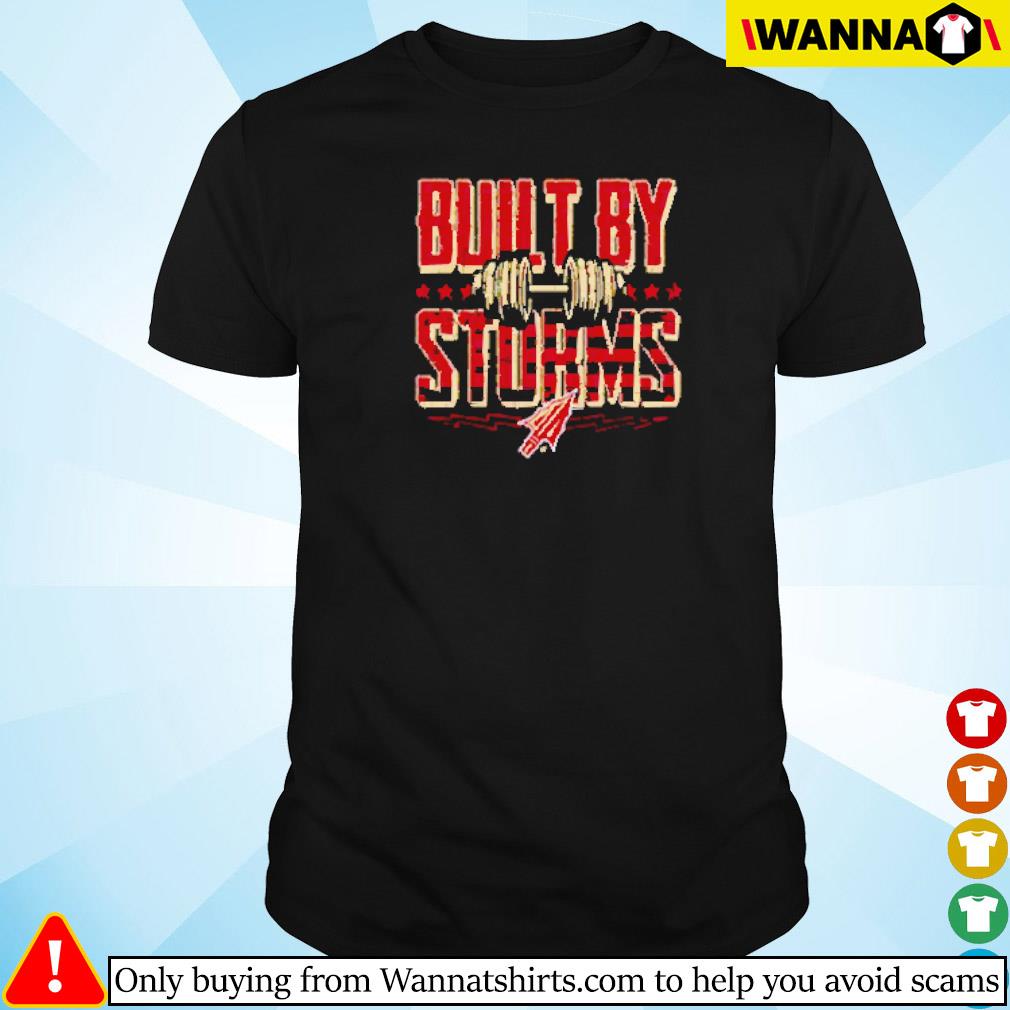 Top Built by storms shirt