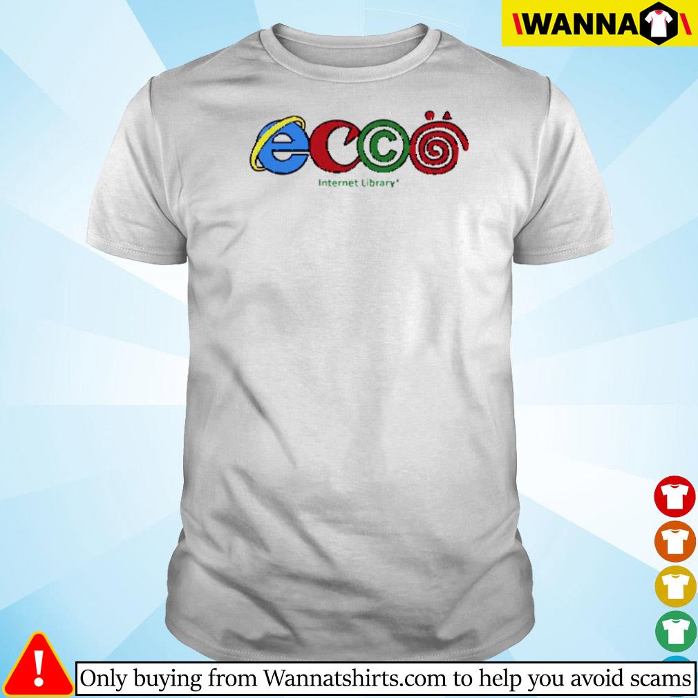 Top Ecco internet library shirt