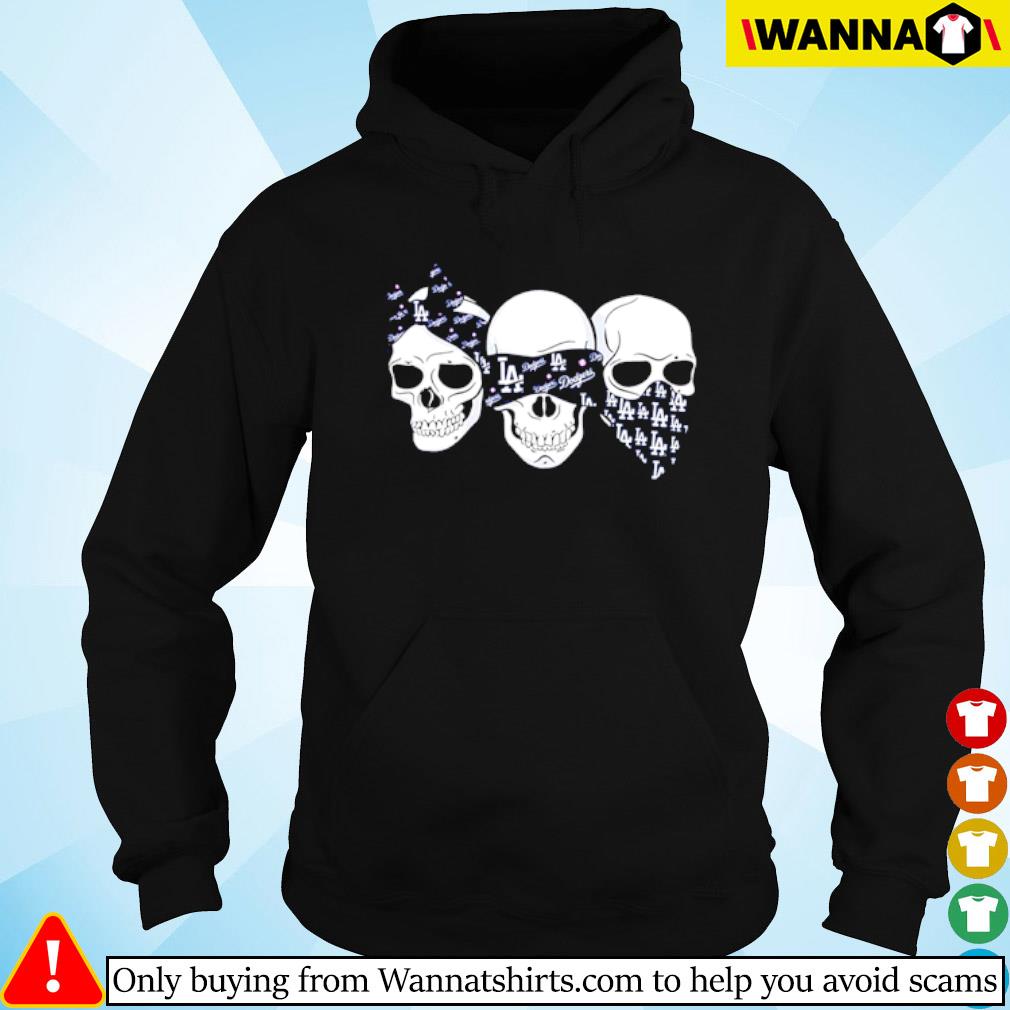 Skull bandana Los Angeles Dodgers shirt, hoodie, sweater, long sleeve and  tank top