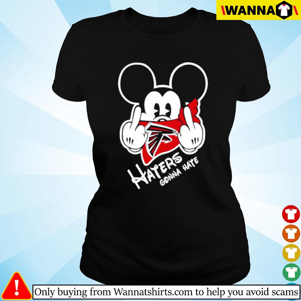 NFL Atlanta Falcons Haters Gonna Hate Mickey Mouse T-Shirt - TeeNaviSport